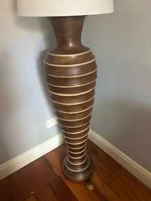 Ceramic floor lamp