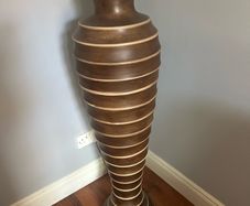 Ceramic floor lamp