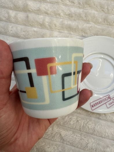 Disney Store WandaVision Teacup and Saucer Set new Damaged Box Please see photos