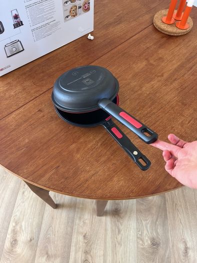 Spanish Omelette double sided frying pan