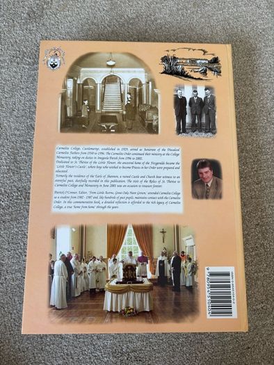 Rare Book of the History of Carmelite College in Castlemartyr, Cork
