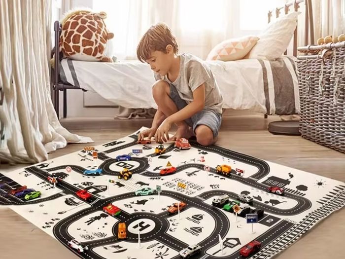 Car Parking Play Mat