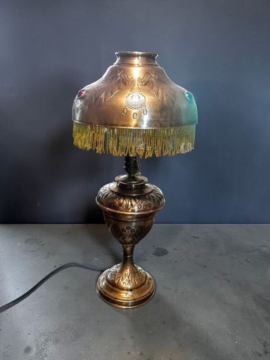 Large Art Noveau Parisiane lamp