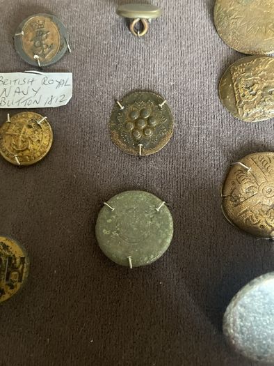 Very old metal buttons unresearched