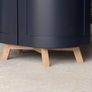 Modern Handmade HalfMoon Drinks Cabinet Image 5
