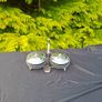 Double glass sugar bowl milk jug postage possible Image 2