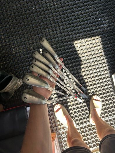 Takomo Irons Left Handed 101 MKII and Ping Driver