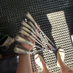 Takomo Irons Left Handed 101 MKII and Ping Driver