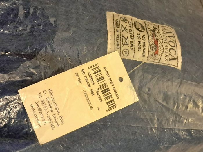 Avoca Mohair Throw