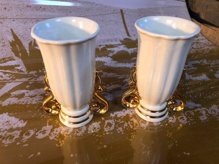 Pair of Wade Spill Vases