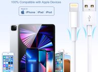 main image for ad Apple Sync &amp; Charger USB Data Cable For iPhone 5 6 7 8 X XS Max SE iPad and 11 12 13 14 Pro Max