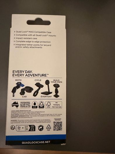 Quadlock iPhone 17 Pro MagSafe case (Brand new)