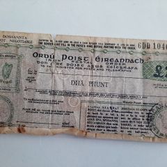 Vintage 1970 money postal order