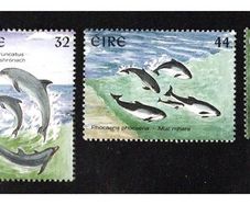 1997 Ireland Marine Mammals (Grey Seals, Bottle-nosed Dolphins, Harbour Porpoises & Killer Whale) Commemorative Stamp Mint Never Hinged (MNH)