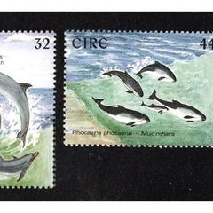 1997 Ireland Marine Mammals (Grey Seals, Bottle-nosed Dolphins, Harbour Porpoises & Killer Whale) Commemorative Stamp Mint Never Hinged (MNH)