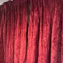 Red Velvet Curtains Image 3