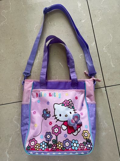 Sanrio Hello Kitty Pink & Purple Tote Bag