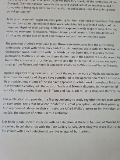 Art  Catalogue.  Two Painters. Works By Alfred Wallace  & James Dixon  128  Illustrated Pages. In Very Good Condition.