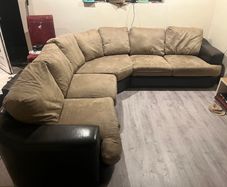 large l shape couch best offer need gone