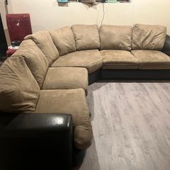 large l shape couch best offer need gone