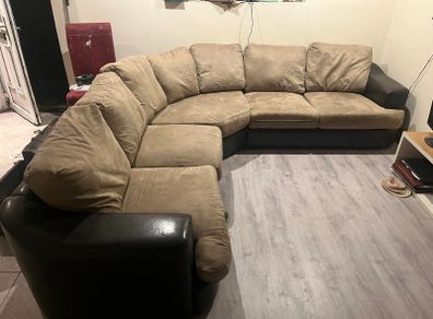 large l shape couch best offer need gone
