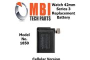 Apple Watch 42mm Series 3 Replacement Battery A1850 352mAh Cellular