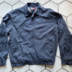 Mens Vintage Tommy Hilfiger Jacket navy blue Size S