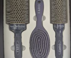 FARO Hairbrush Set in Box. New