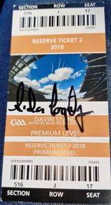 8 time All ireland kilkenny legend Aidan Fogarty