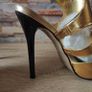 Gold River Island Heels, size 6 Image 4
