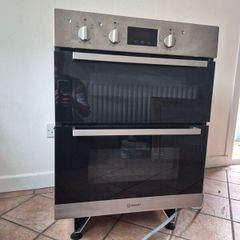 Indesit double oven