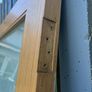 Solid Oak NM6G Frosted Glass Door Image 3