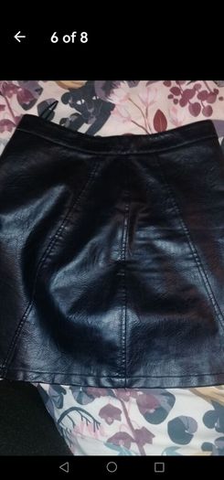 beautiful new zara navy skirt