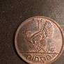 1968 Chickless 1p Unc Coin Image 5