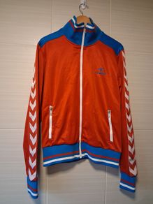 Hummel Track Top Track Jacket. Vintage Mens Track Top From 1990s. Authentic Original From The Time.  Not A Modern Day Remake.  Collect In Dublin Or Receive Via Post.