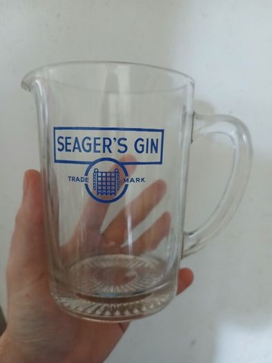 Seager's Gin pub jug
