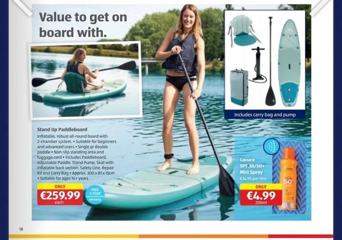 Paddle board