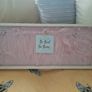 funky pink furry hanging photo frame Image 2