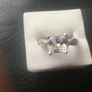 Sterling Silver Solitaire Ring Image 3