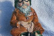 BEGGAR MAN (Staffordshire Fine Ceramics Ltd) - a finely made toby jug of a blind beggar from the Tinker-Tailor series (1960's / 1970's). Large size 18.2 cm.