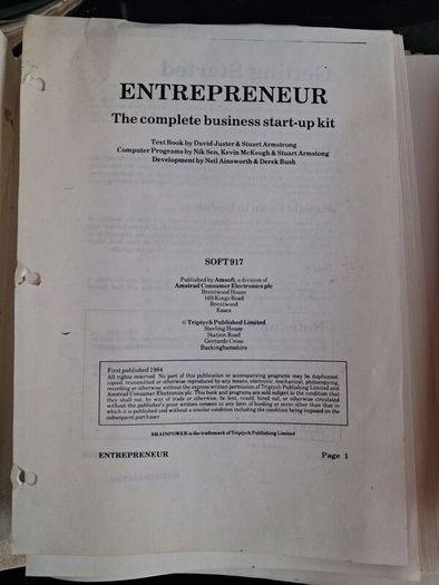 vintage Amstrad cpc programming manuals 1980s