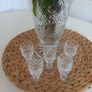 Set of 5 Waterford Crystal Donegal Pattern Liqueur Glasses Image 2