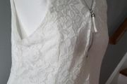 Blue Vanilla ivory lace blouse, Size 16 (small fit), BNWT