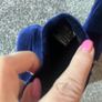 NEW Insolia Navy Velvet Sock Boots - Size 39 / Size 6 Image 4