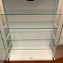 Vintage Shop Display cabinet with glass shelves c1970 Image 3