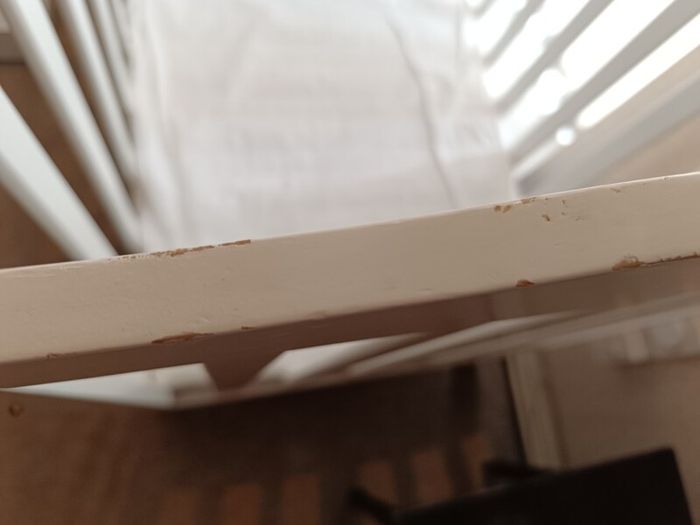 baby cot with changing table