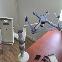 Laptop stand + phone/tablet holder