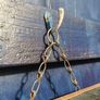 Vintage Mirror on Chain Image 7