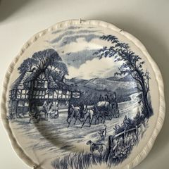 Vintage ceramic plates