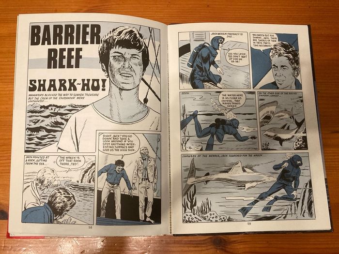 Comic: 'Barrier Reef' annual 1972